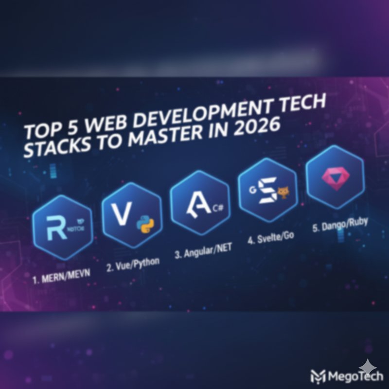 Top 5 Web Development Tech Stacks to Master in 2026