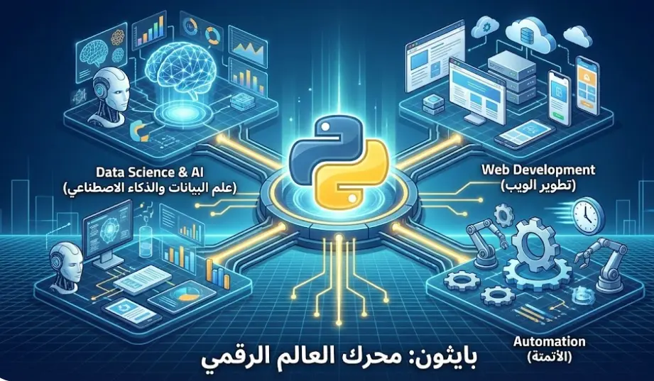 From Blueprint to Reality: How Python Builds the Digital World (Web, Data, and AI